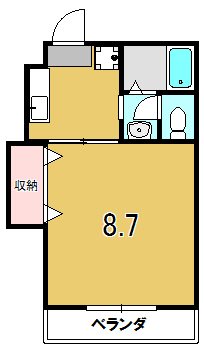 アミカルかたぎ 間取り図
