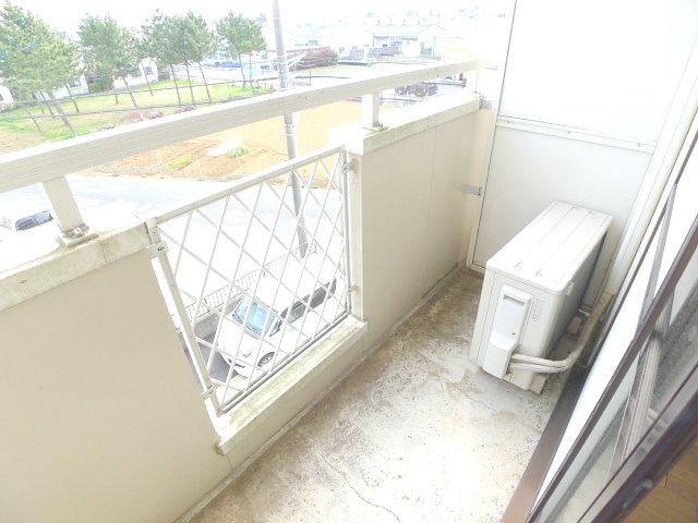 コーポアルベール ベランダ