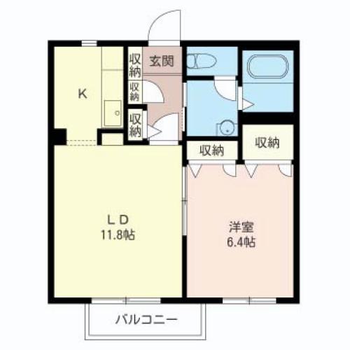 グランヴィーブルＤ 間取り