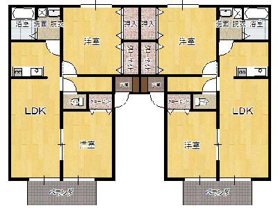 ドミールⅡ 間取り