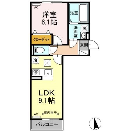 ボヌールＡ 間取り