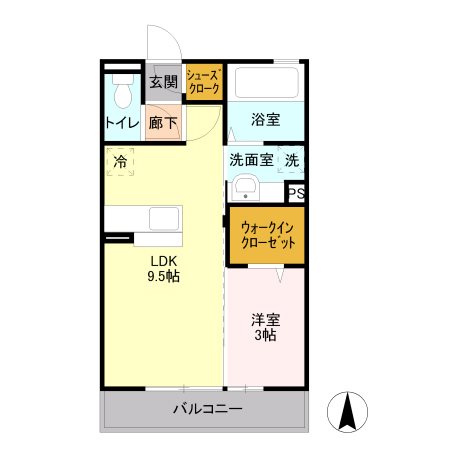 ヴァンフローラ 間取り