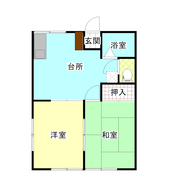 ハラハイツ 間取り