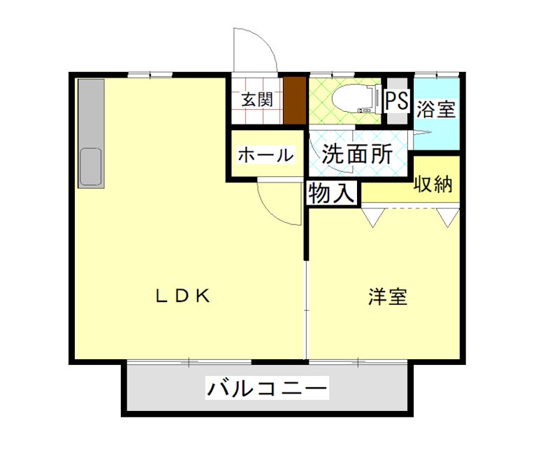 パナハイツ　プレステージ 間取り