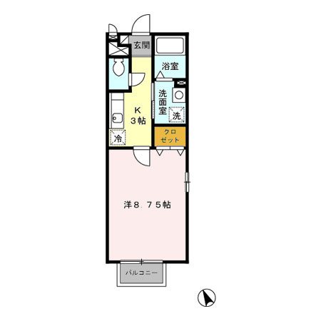 Ｖｉクラインアスト 間取り