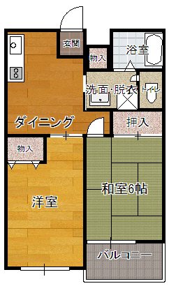 いずみハイツ 間取り