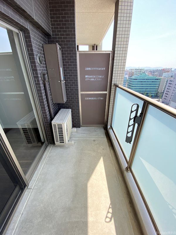 アクタス博多駅東2スクエア ベランダ