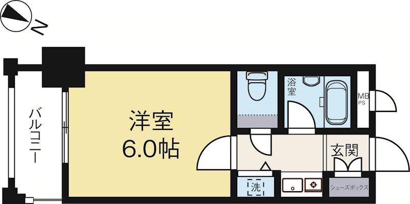 ダイナコート県庁前 間取り図