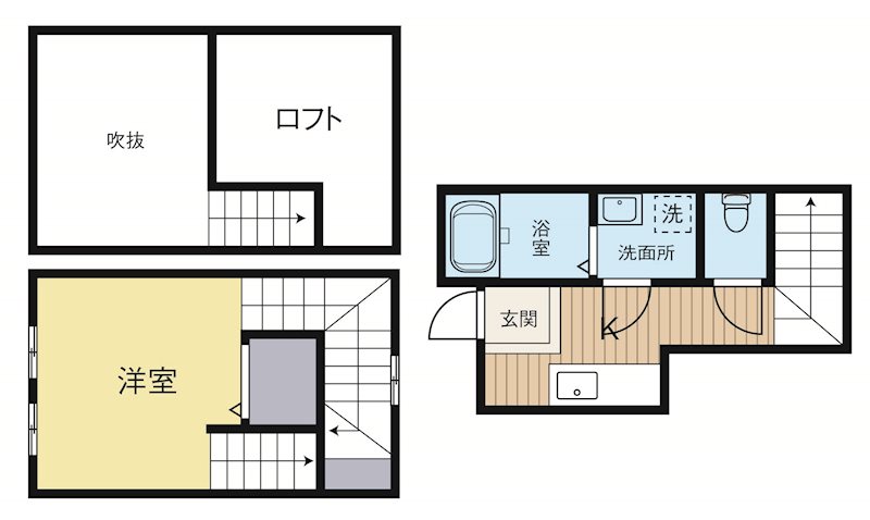 コーポバンラック吉塚 102号室 間取り