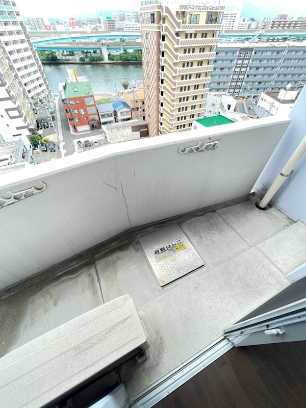 コスモス御笠川 ベランダ