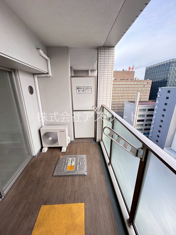 Rupieレジデンス渡辺通 ベランダ