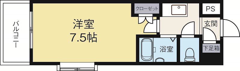 リファレンス吉塚 305号室 間取り