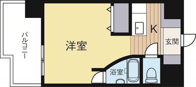 ルネスロワール東公園 310号室 間取り