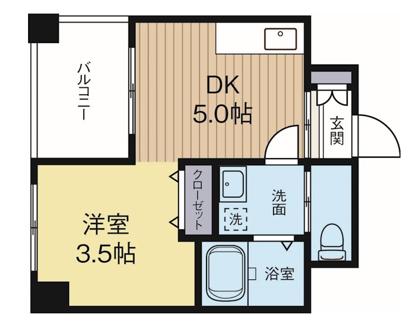 レージュ千代 間取り図