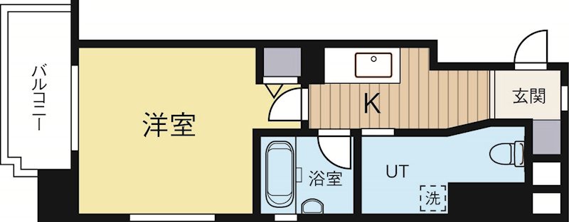 プレスタイル博多SOUTH 904号室 間取り