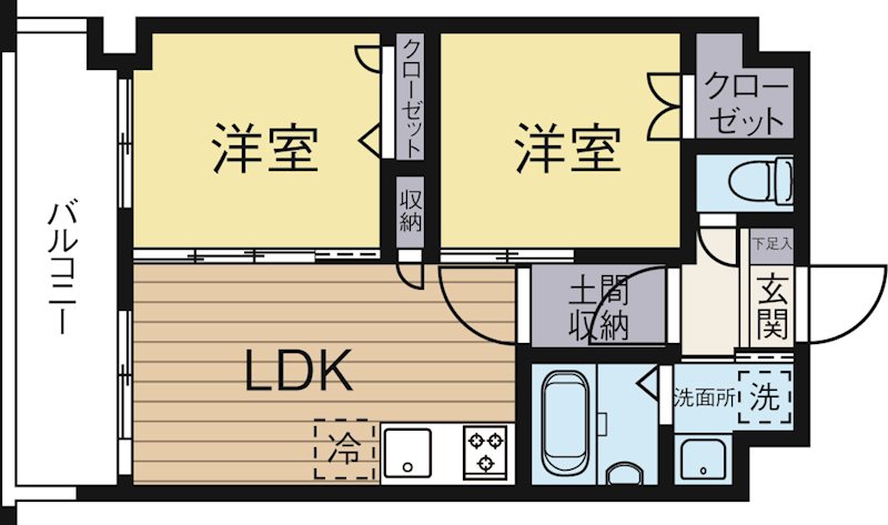 ORIENTBLDNo.88マリナゲートサンズ 間取り図