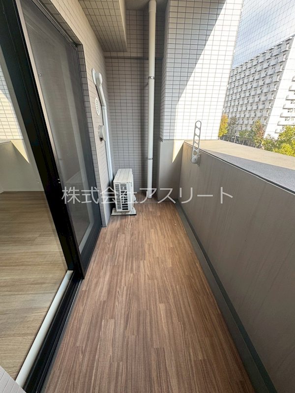 エンクレストベイサイド通り ベランダ