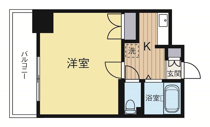 ブレーン博多 間取り図