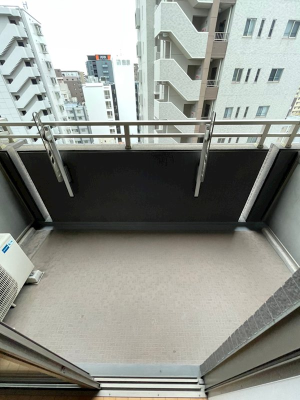 アクタス博多Vタワー ベランダ