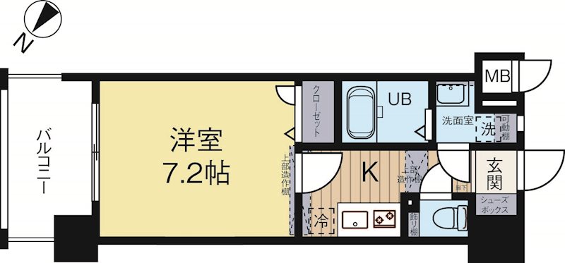 アレクサスラクラシコ 905号室 間取り