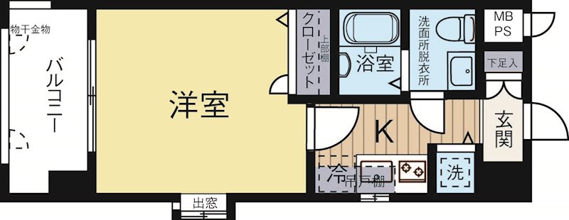 ピュアドーム博多エッセンシア 805号室 間取り