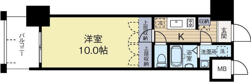 ORIENTBLDNO86クロスゲートタワー 402号室 間取り