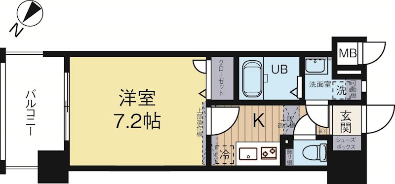 アレクサスラクラシコ 305号室 間取り
