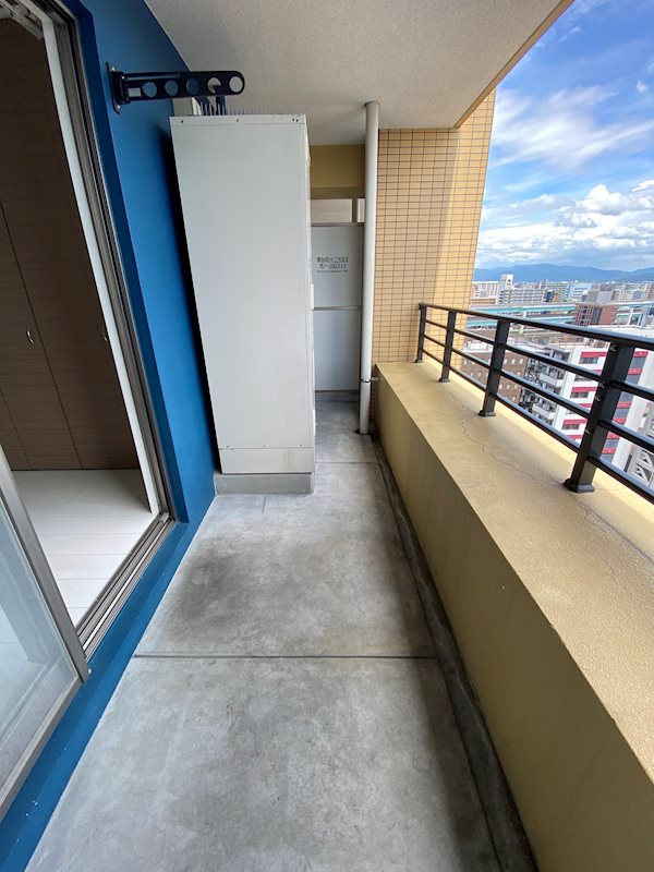 エンクレスト中呉服 ベランダ