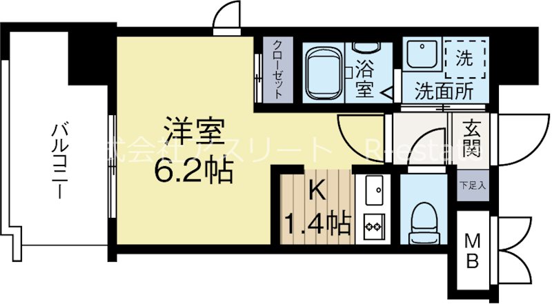 アルファシオフリード 301号室 間取り