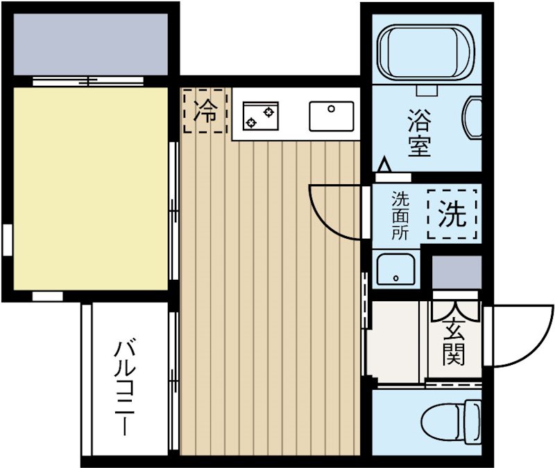 Cozy博多駅東 103号室 間取り