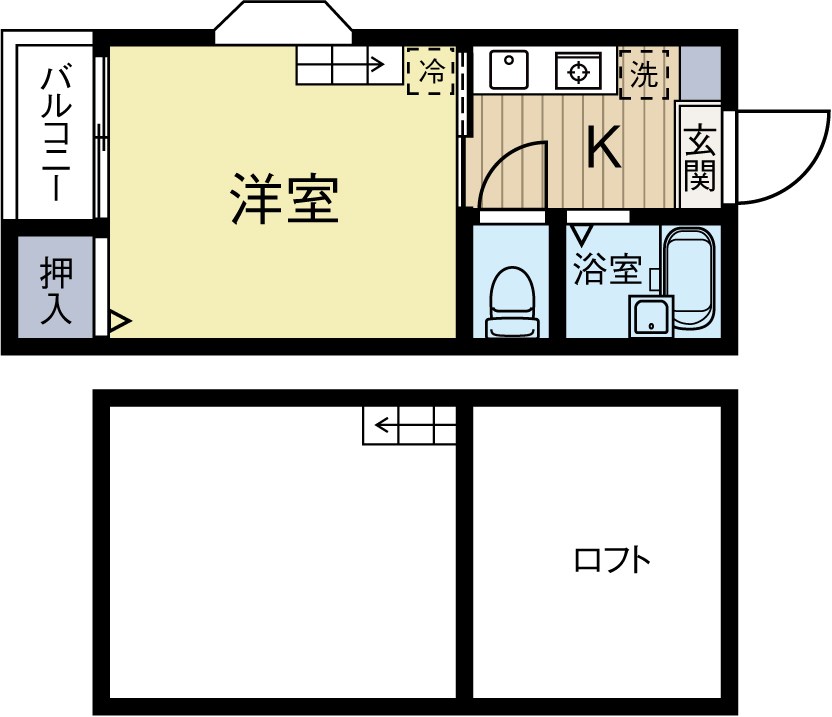 パームテラス 間取り図