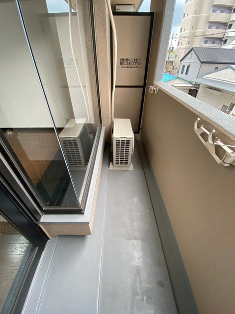 ピュアドームアクティオ博多 ベランダ