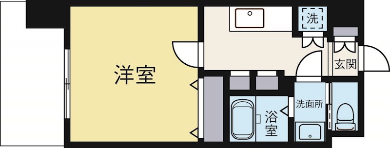 サヴォイ箱崎邸園 703号室 間取り