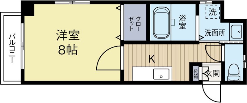 GRANDEUR住吉壱番館 1206号室 間取り