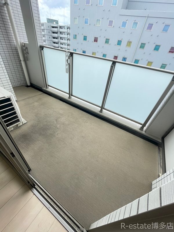 コモテリア渡辺通 ベランダ