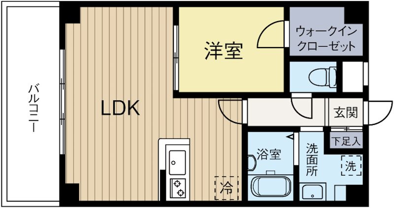 KDXレジデンス天神東2 903号室 間取り