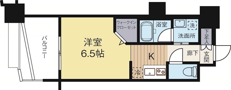 ラファセエスティエラ赤坂 402号室 間取り