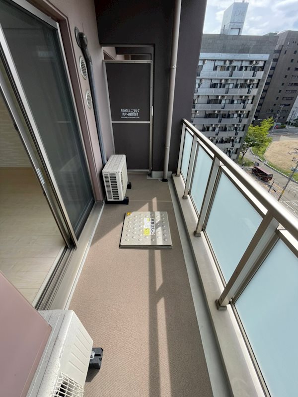 リーブル博多駅前 ベランダ