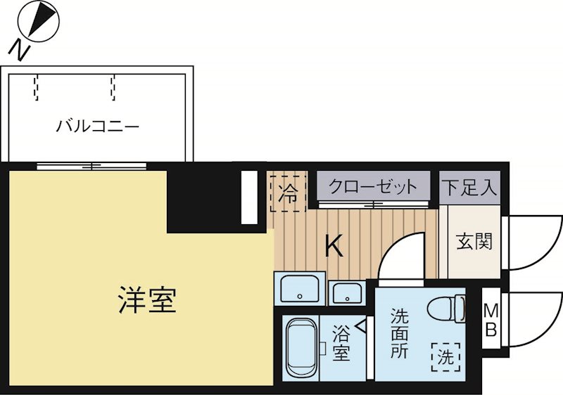 サヴォイオーサーズプレイス 312号室 間取り