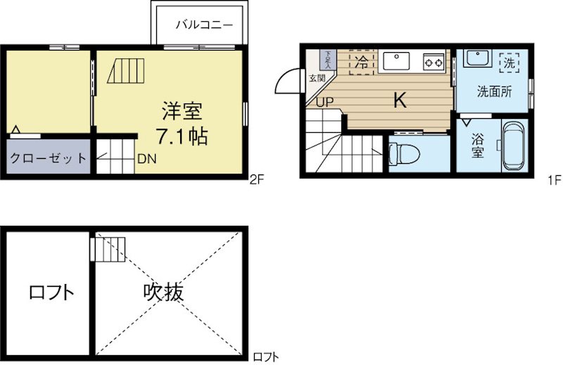 スプレンダー博多駅東 101号室 間取り