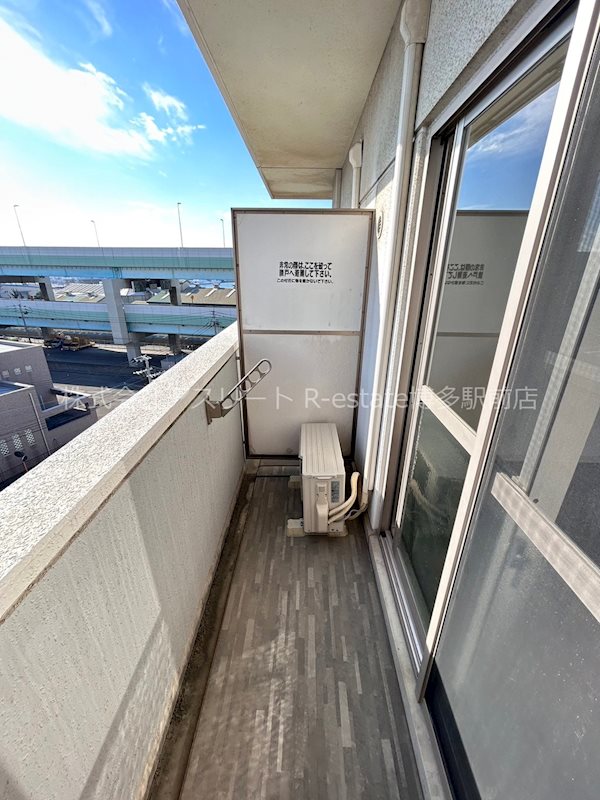 CLUBORIENTNo70HARBORSOUTHTOWER ベランダ