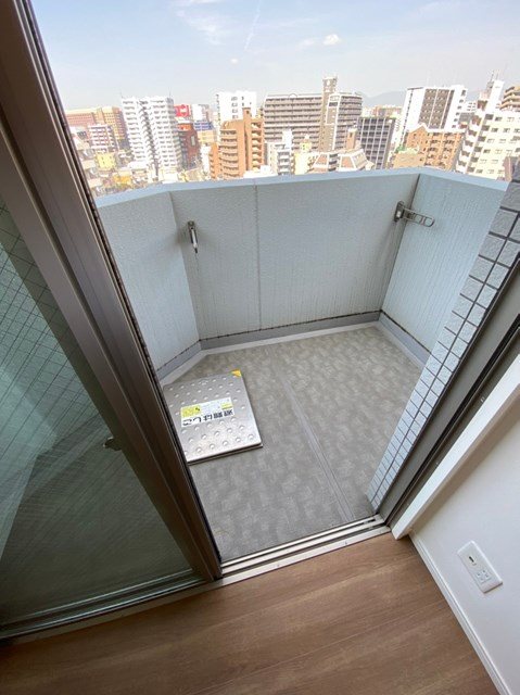ピアパーク渡辺通 ベランダ