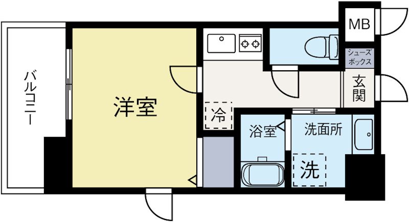 サヴォイラクアティック 間取り図