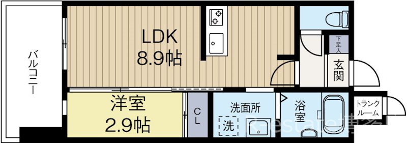 サヴォイテンジンスクワイヤー 間取り図