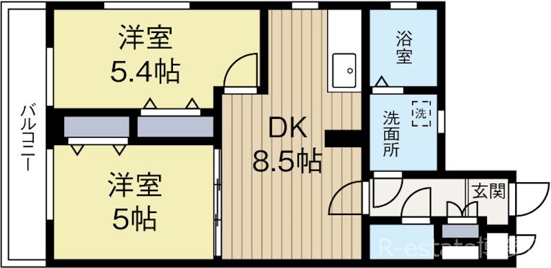 フォレストメゾンアイリス 101号室 間取り
