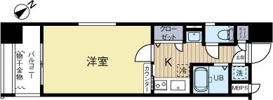 エンクレスト天神東2 間取り図