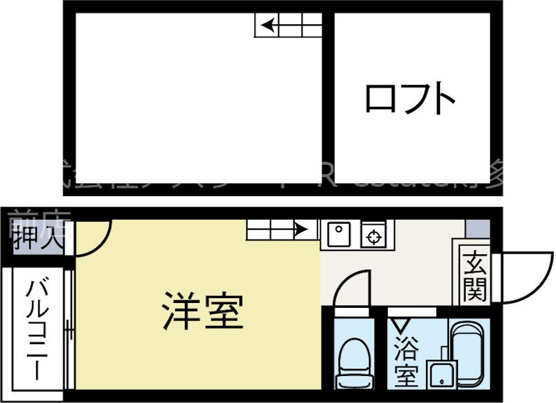 マキシム吉塚駅前 203号室 間取り
