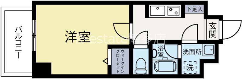 サヴォイラルカンジュ 602号室 間取り