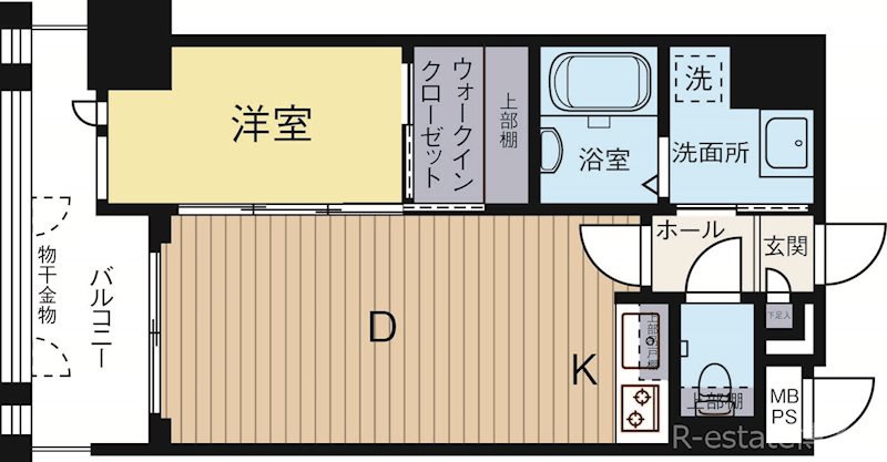 ピュアドームアドニス吉塚 903号室 間取り