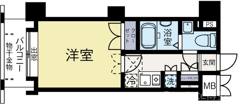 クレタ県庁前 間取り図